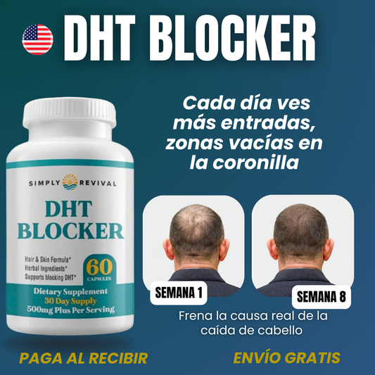Block-DHT®: Tratmiento clinico para recuperar tu cabello en semanas